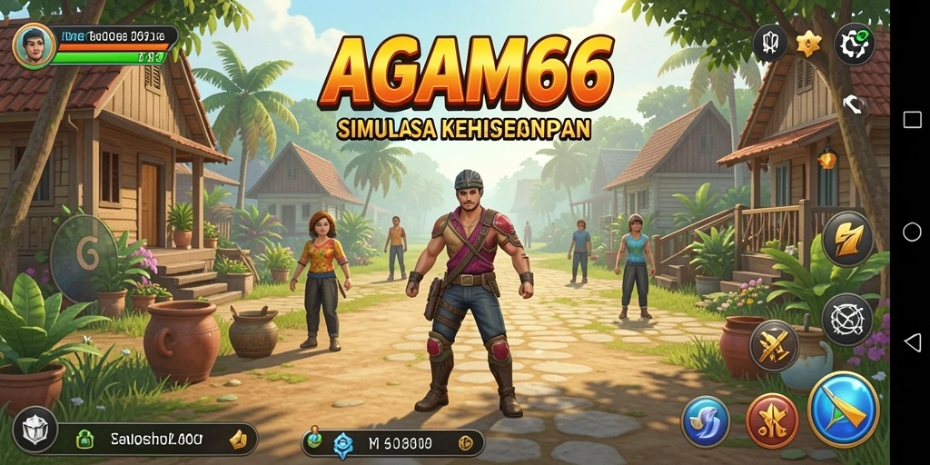 Tampilan gameplay AGAM66 yang imersif dan interaktif.