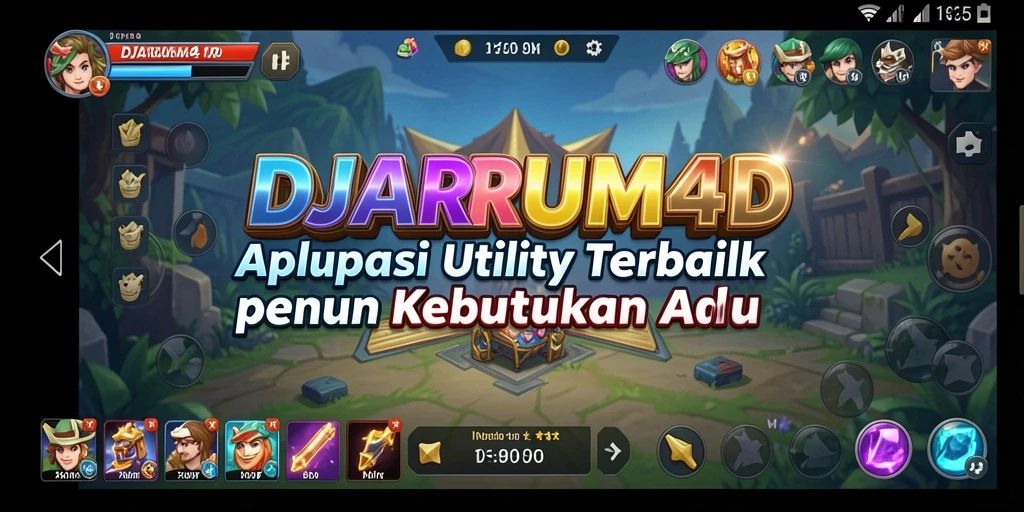Tampilan intuitif DJARUM4D yang memudahkan penggunanya.