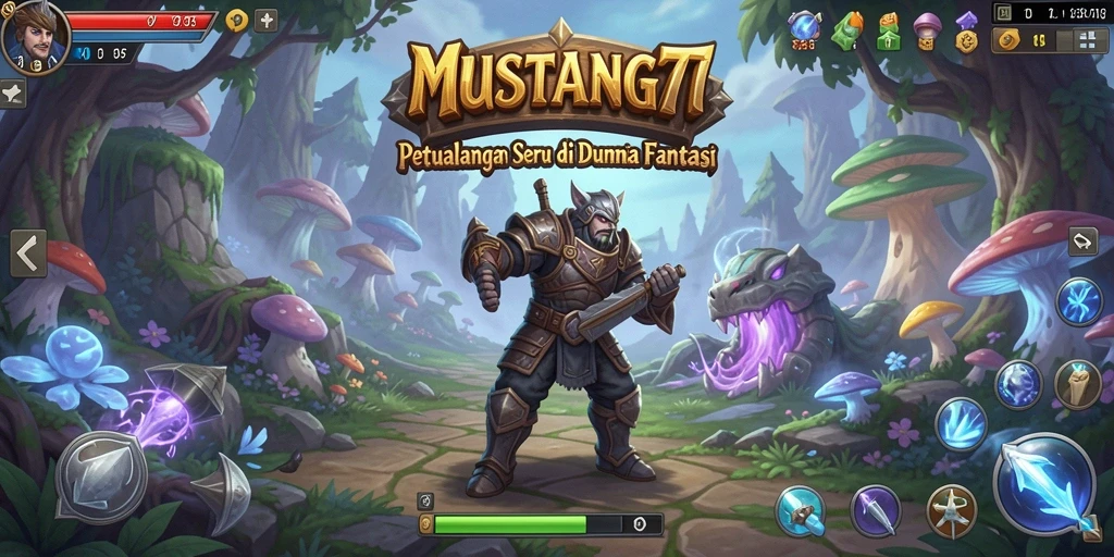 Gameplay seru dan tantangan mendebarkan di MUSTANG77.