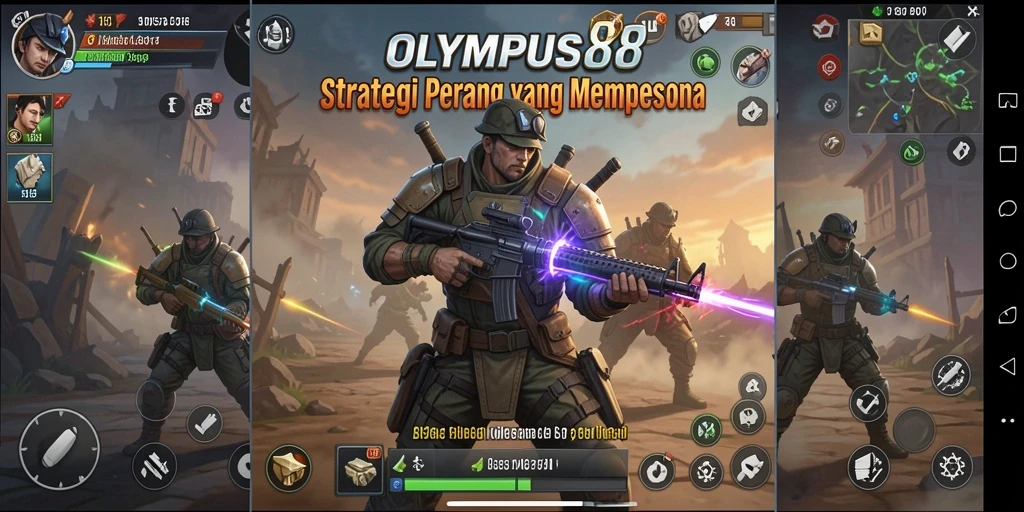Tampilan strategis di OLYMPUS88 yang menegangkan dan mendebarkan.